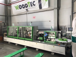 Станок для облицовывания кромок мебельных деталей WoodTec EdgeMatic 500 FC