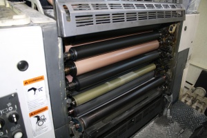 Листовую офсетную печатную машину SHINOHARA 66IIH (Япония, 2002 г. )