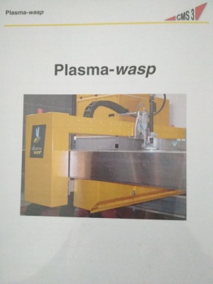 Станок плазменной резки металла PLASMA WASP CMS 3