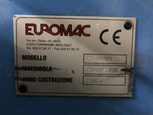 Координатно - пробивной пресс Euromac ZXR 1000/30