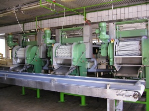 Машина для удаления косточек из вишни, сливы, абрикоса 1000 – 2000 кг/час