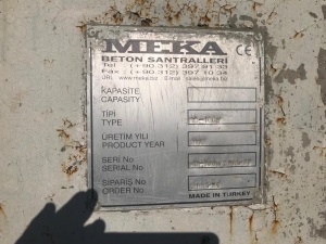 Бетоносмеситель MEKA MB-100W