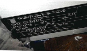 Лазерный станок TRUMPF HL2206D