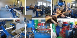 оборудование / линию по производству армированных полипропиленовых PP и металлопластиковых PERT, PEX труб