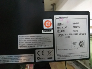 Широкоформатный принтер плоттер ROLAND VS 640