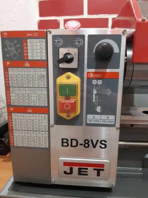 Токарный станок JET BD-8VS (Самовывоз)