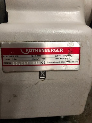 Резьбонарезной станок Rithenberger ropower 50