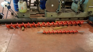 Производство шнековых спиралей для сельскохозяйственной техники строительного оборудования