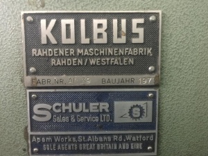 Книжная линия Kolbus комплект : AR 39 1973 г.в., FE 627 1980 г.в., EMR40 565 1980 г.в. В работе, комплектом