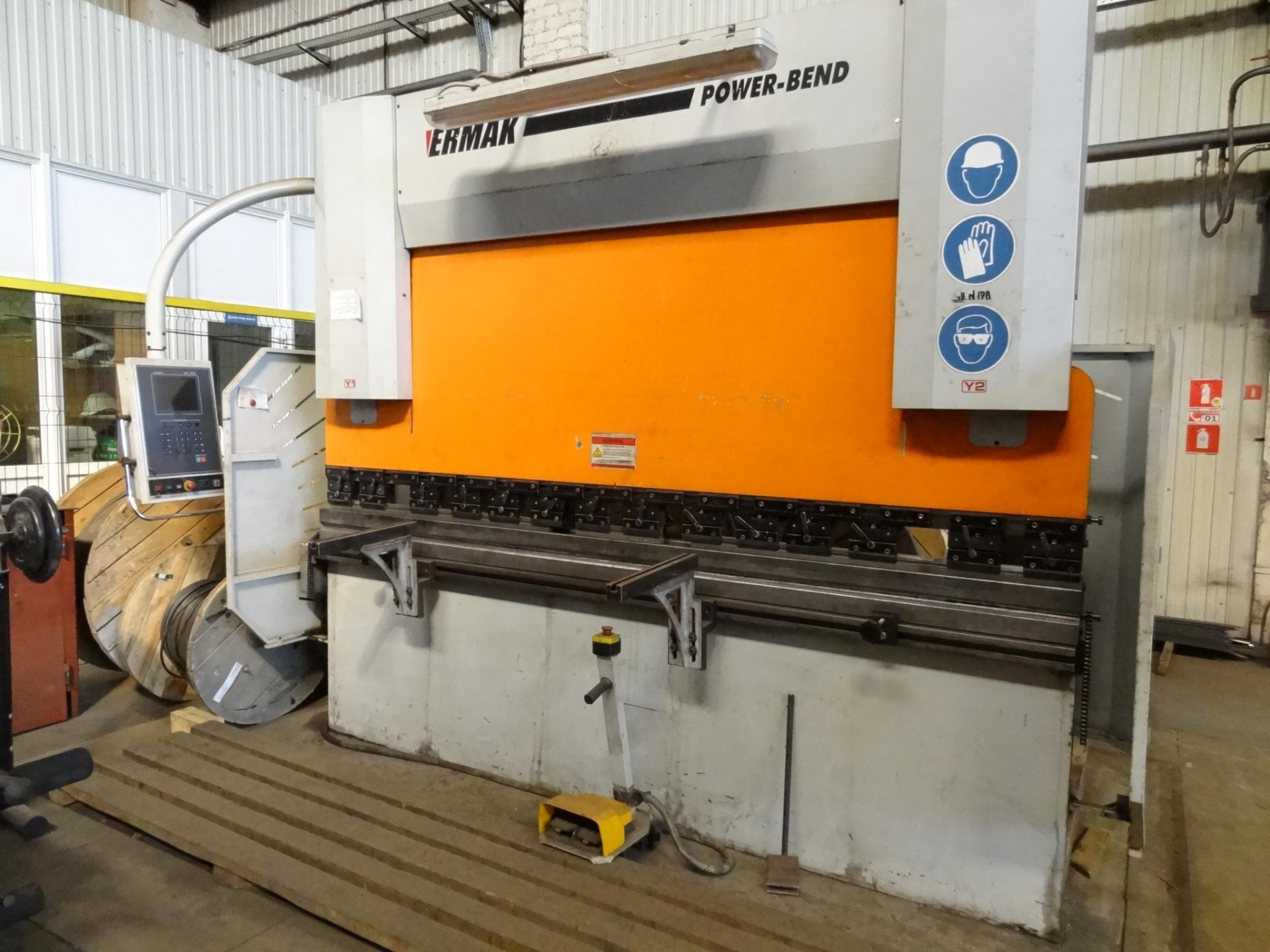листогибочный пресс с ЧПУ ermak 200*3100 купить Б/У в Санкт-Петербурге ...