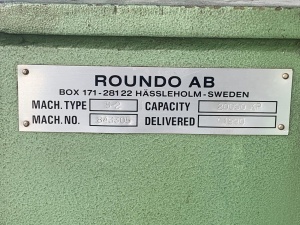 Зиговочный станок ROUNDO S-2 гидравлический 4450 = Mach4metal