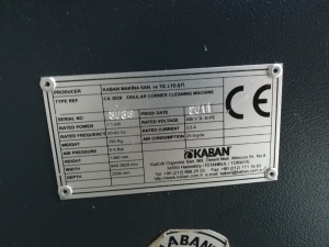 Углозачистной станок Kaban CA 3020 (1 вал,3 фрезы)