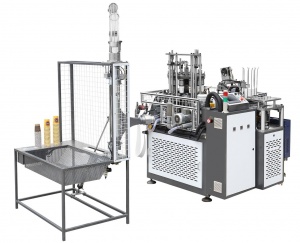 Модель JMQ22S – автоматическая машина для производства бумажных стаканов