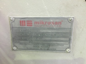экструзионные линии Mikrosan 67/22 D