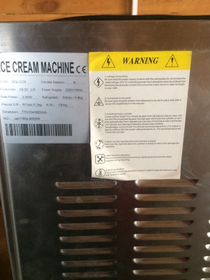 Фризер для мороженого BQL-CC8