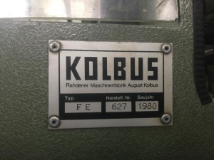 Книжная линия Kolbus комплект : AR 39 1973 г.в., FE 627 1980 г.в., EMR40 565 1980 г.в. В работе, комплектом