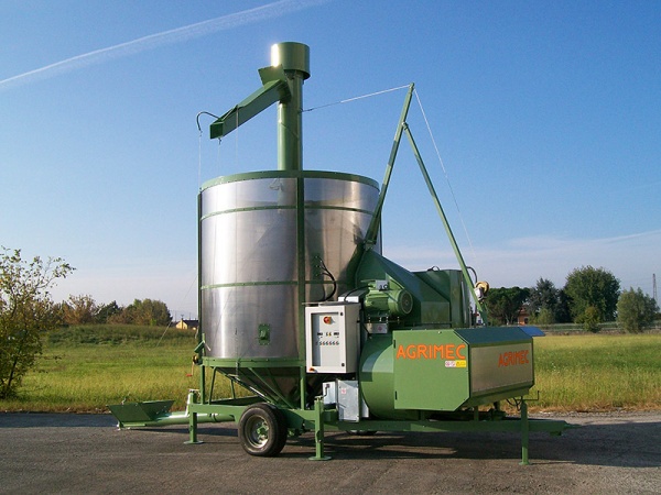 Зерносушилка AGRIMEC AS600 с бережной сушкой