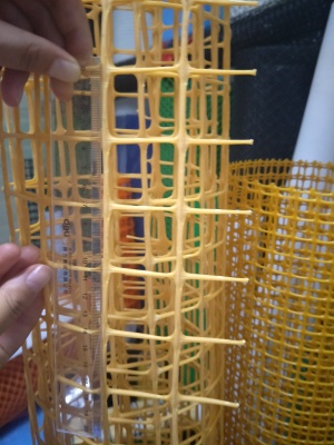 Линия производства пластиковой сетки