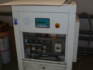 Винтовой компрессор тип DVK 25 с рессивером