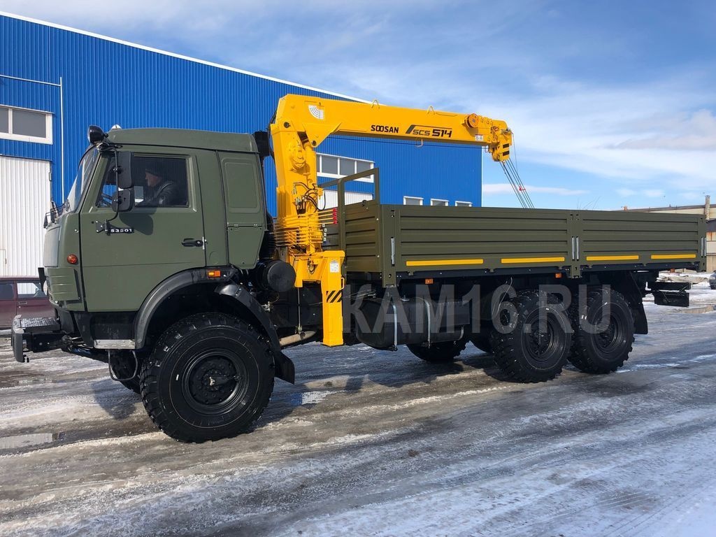 Купить Камаз 43118 С Кму Новый