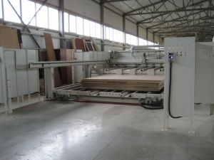 комплект промышленного оборудования для производства мебели и фасадов SCM (Италия)