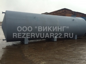 Резервуар горизонтальный стальной наземный (РГСН) 75м3