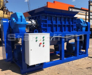 Универсальный промышленный шредер для пластика, резины, дерева, бумаги, стекла ШДП-3600