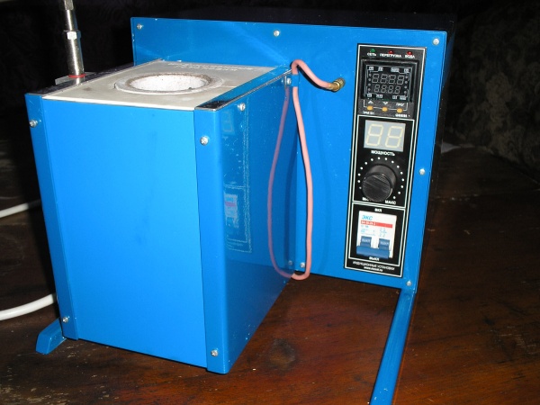 Печь плавильная индукционная ювелирная К70-2 + EXTRA комплект
