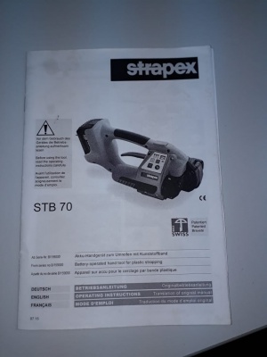 Машинка упаковочная Strapex STB70