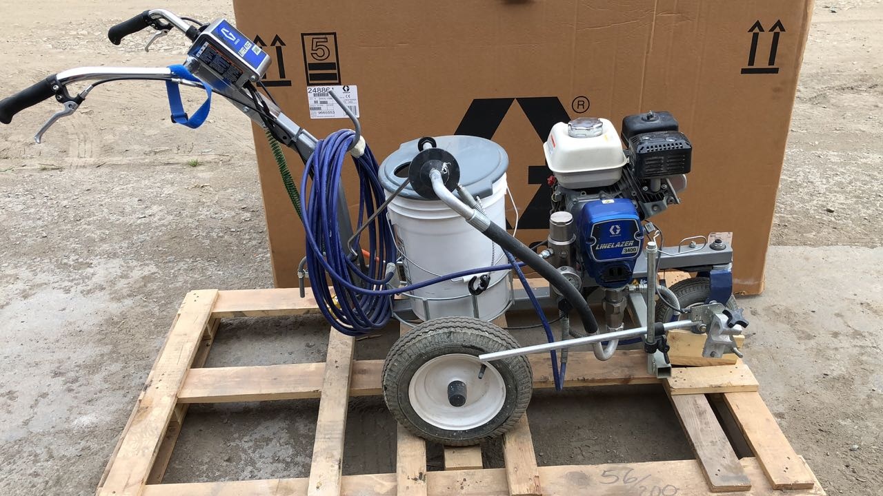 Разметочная машина Graco Linelazer 3400 купить в Екатеринбурге Биржа