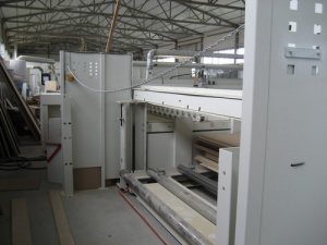 комплект промышленного оборудования для производства мебели и фасадов SCM (Италия)