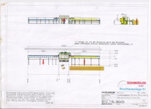 Линия по производству бруса домов с ЧПУ SCHMIDLER S3 BLH (2008)