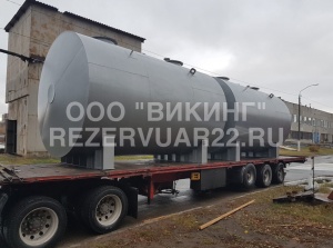 Емкость горизонтальная стальная (РГС) 50м3
