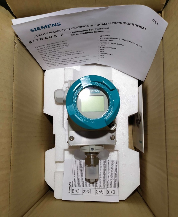 Датчик давления Siemens 7MF4034/4433