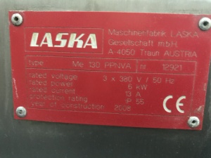 Фаршемешалка вакуумная 130л Laska(Германия)