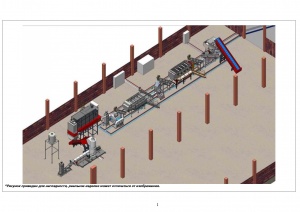 Линия переработки 300-350 кг/ч