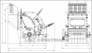 Constmach ударная дробилка 200-600 TPH