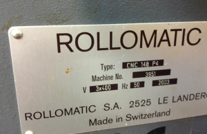 ROLLOMATIC CNC 148 P4