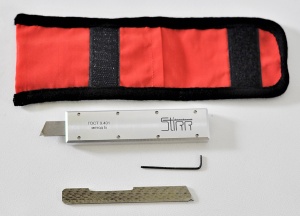 Нож для нанесения надрезов при проведении испытаний по ГОСТ 9.401