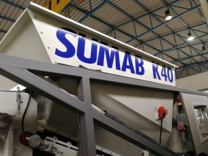 Мобильный бетонный завод Sumab К-40