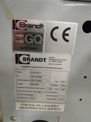 Кромкооблицовочный станок Brandt KDF 440 C