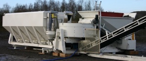 Мобильный бетонный завод Sumab С-15 (15-20 м3/ч) Швеция