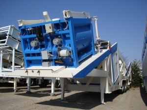 Мобильный бетонный завод Polygonmach Mobile 120 (120 м3/час)