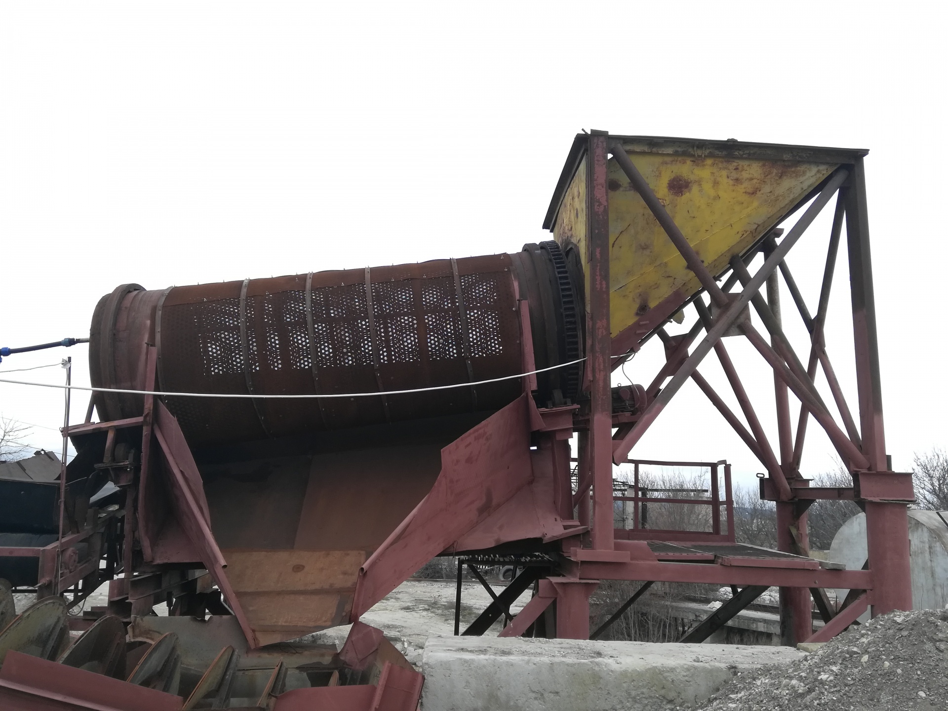 Грохот для щебня своими руками