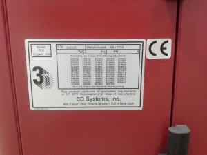 SLA 3D-принтер 3D Systems iPro 9000 Single
