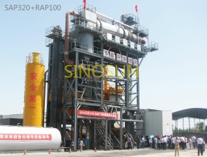Завод горячего рециклинга асфальта RAP80 (80 т/час)