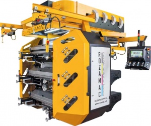 ROZAMAC FLEKSO печать на пленки Флексопечатное оборудование производитель Турция