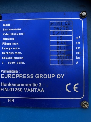 Пресс-компактор Europress био