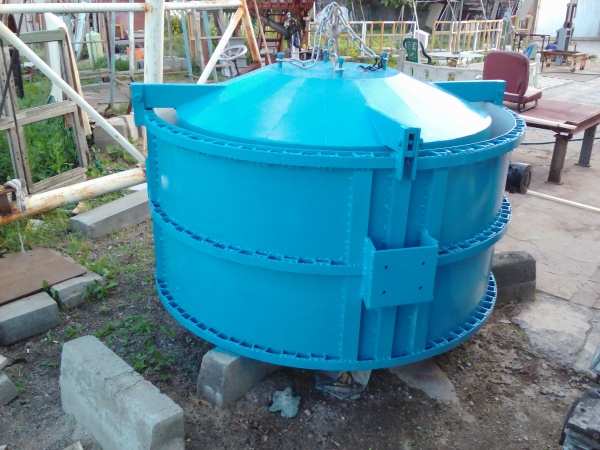 Форма для производства бетонных колец