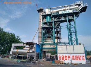Завод горячего рециклинга асфальта SINOSUN RAP120 (120 т/час)